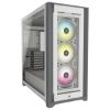 Imagen de CASE CHASIS SMART DE MEDIA TORRE CORSAIR ATX 5000X RGB VIDRIO TEMPLADO BLANCO 