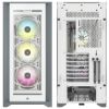 Imagen de CASE CHASIS SMART DE MEDIA TORRE CORSAIR ATX 5000X RGB VIDRIO TEMPLADO BLANCO 