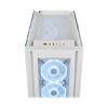 Imagen de CASE CHASIS SMART DE MEDIA TORRE CORSAIR ICUE 5000X RGB QL EDITION VIDRIO TEMPLADO N-PS BLANCO