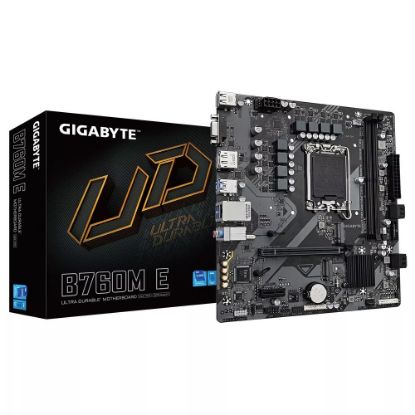 Imagen de MAINBOARD GIGABYTE B760M E DDR5 SOCKET LGA1700 12VA - 13VA - 14VA GEN