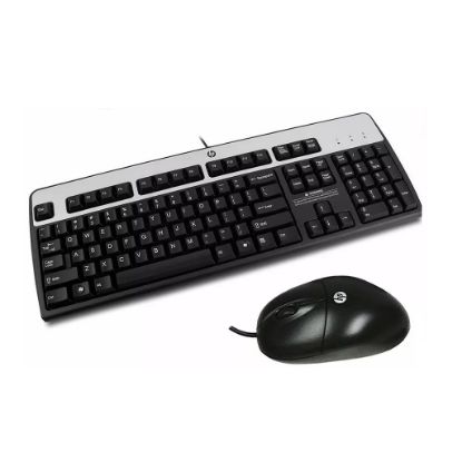 Imagen de KIT COMBO TECLADO MOUSE INALAMBRICO HPE 631341-B21