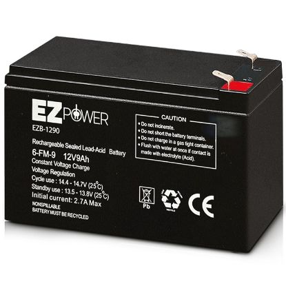 Imagen de BATERIA EZ POWER  EZB  DE 12 VOLTIOS 9 AMPERIOS