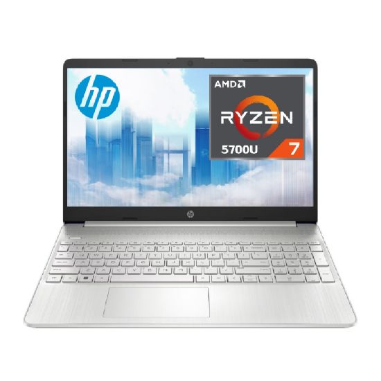 Imagen de LAPTOP HP 15.6" - 15-EF2525LA AMD RYZEN 7 5700U - 16GB RAM - 512GB SSD - SILVER 