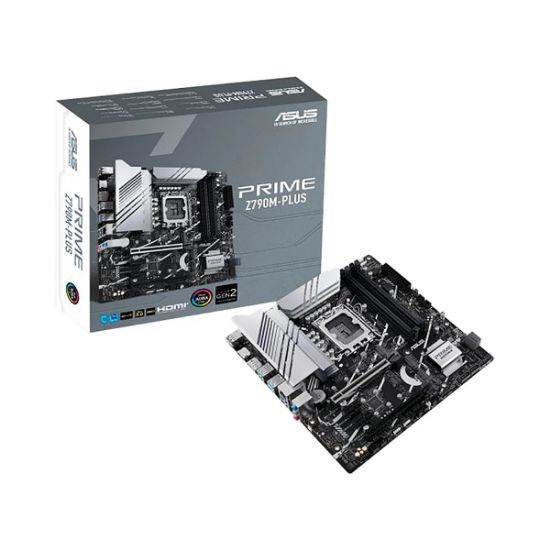 Imagen de MAINBOARD ASUS PRIME Z790M-PLUS LGA 1700 - DDR5 5600 - HDMI - DP - USB 3.2