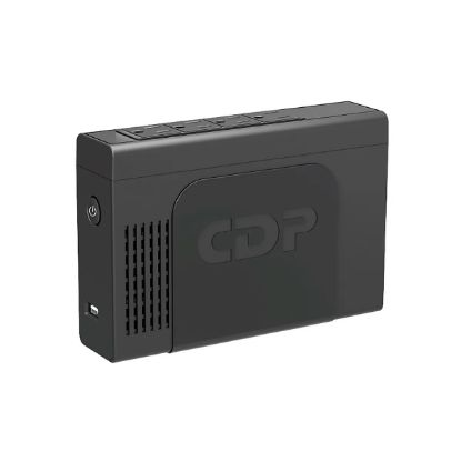 Imagen de REGULADOR DE VOLTAJE CDP LI-504 500VA 250W BATERIA LITIO DE 4 TOMAS 1USB-C
