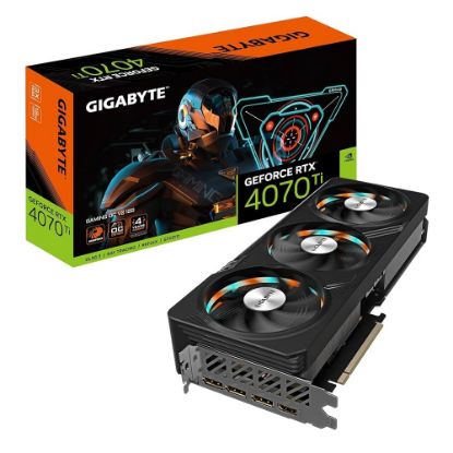 Imagen de TARJETA DE VIDEO GIGABYTE RTX-4070 TI GAMING OC V2-12GD G10 GDDR6X - 192BIT - 3VENTILADORES 