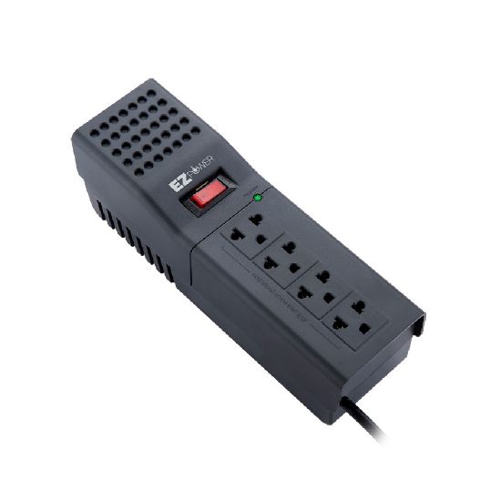 Imagen de REGULADOR DE VOLTAJE EZPOWER 1000VA 500W DE 4 TOMAS 120V