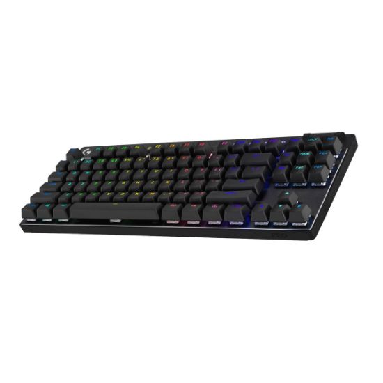 Imagen de TECLADO MECANICO GAMING LOGITECH G PRO X TKL LIGHTSPEED - BLUETOOTH - RGB - NEGRO - INGLES