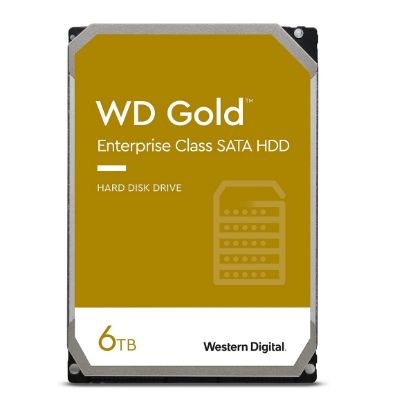 Imagen de DISCO DURO WD GOLD 6TB - SATA - 7200RPM - 3.5" - 256MB CACHE - 6.0GBS
