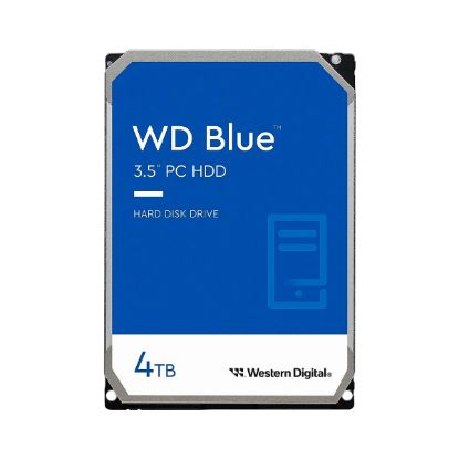 Imagen de DISCO DURO WD BLUE 4TB - SATA - 5400RPM - 3.5" - 256MB CACHE - 6.0GBS