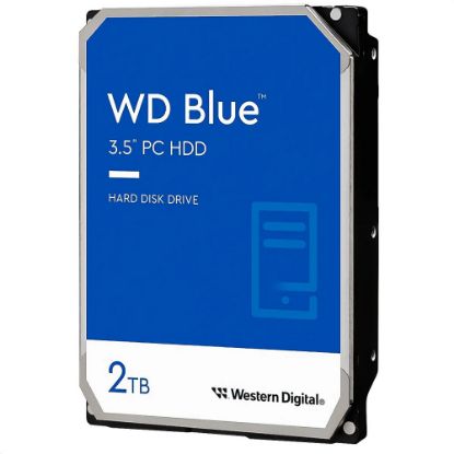 Imagen de DISCO DURO WD BLUE 2TB - SATA - 5400RPM - 3.5" - 256MB CACHE - 6.0GBS
