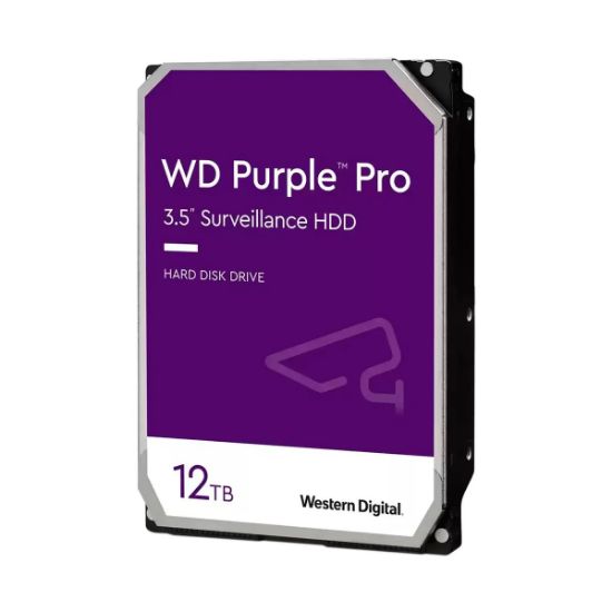 Imagen de DISCO DURO WD PURPLE 12TB - SATA - 7200RPM - 3.5" - 256MB - CMR