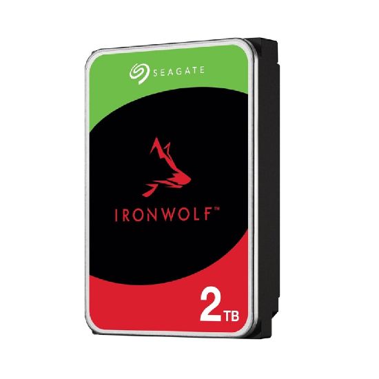 Imagen de DISCO DURO SEAGATE IRONWOLF 2TB - SATA - 5400RPM - 3.5" - 256MB CACHE - 6.0GBS