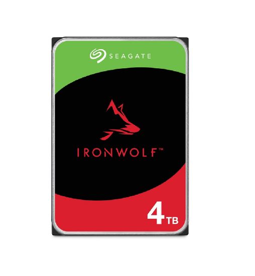 Imagen de DISCO DURO PARA NAS SEAGATE IRONWOLF 4TB - SATA - 5400RPM - 3.5" - 256MB CACHE - 6.0GBS