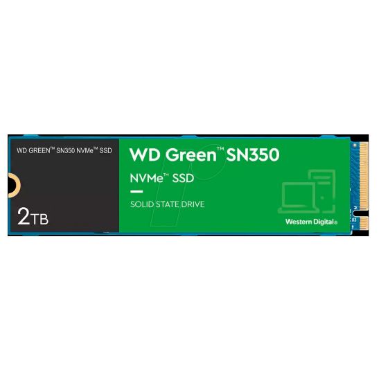 Imagen de UNIDAD DE ESTADO SOLIDO WD GREEN 2TB M.2 2280 PCIE 3.0