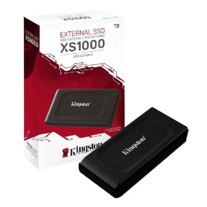 Imagen de UNIDAD DE ESTADO SOLIDO EXTERNO SSD KINGSTON XS1000 2TB USB 3.2 GEN 2