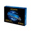 Imagen de UNIDAD DE ESTADO SOLIDO ADATA LEGEND 710 DE 512GB M.2 2280 NVME PCIE 3.0