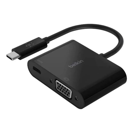 Imagen de ADAPTADOR BELKIN USB C A VGA + CARGA PARA LAPTOP MACBOOK PRO