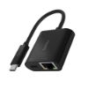 Imagen de ADAPTADOR BELKIN USB C MACHO - ETHERNET RJ45 CON CARGA