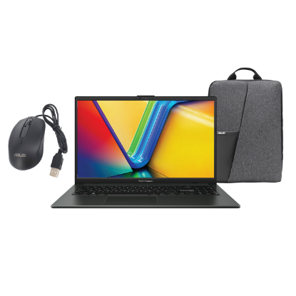 Imagen de LAPTOP ASUS VIVOBOOK GO 15 15.6” - AMD RYZEN 5 7520U - 16GB RAM - 512GB SSD + MOCHILA Y MOUSE
