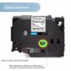 Imagen de CINTA GENERICA BROTHER TZE-241 18MM 8M LAMINADA NEGRO/BLANCO