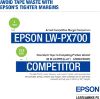 Imagen de ETIQUETADORA ROTULADORA INDUSTRIAL EPSON LABELWORKS LW-PX700 HASTA 24MM