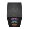 Imagen de CASE CHASIS FULL TOWER CORSAIR 3000 RGB AIRFLOW - VIDRIO TEMPLADO - NEGRO