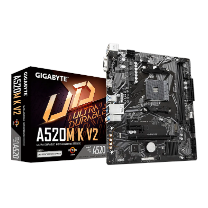 Imagen de MAINBOARD GIGABYTE A520M-K V2 - SOCKET AMD AM4 PARA RYZEN 5000 - DDR4 - USB - HDMI
