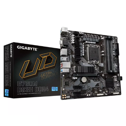 Imagen de MAINBOARD GIGABYTE B760M DS3H AX - SCOKET LGA1700 12VA 13VA - MICRO ATX - WIFI - BLUETOOTH