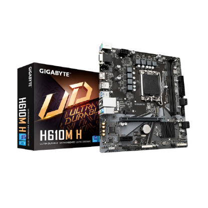 Imagen de MAINBOARD GIGABYTE H610M-H SOCKET LGA1700 - DDR5 - DUAL CHANEL