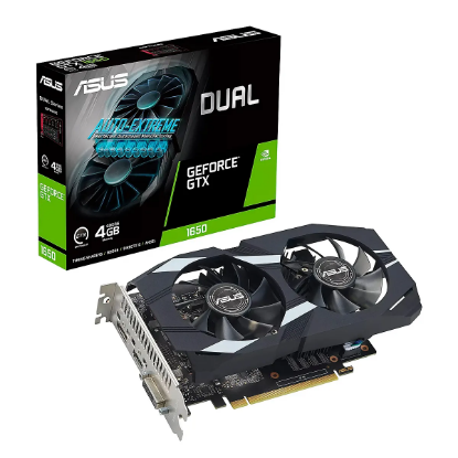 Imagen de TARJETA DE VIDEO ASUS GEFORCE GTX 1650 DUAL EVO 8GB GDDR6