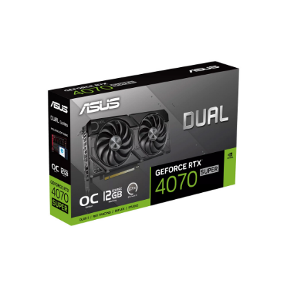 Imagen de TARJETA DE VIDEO ASUS DUAL GEFORCE RTX 4070 SUPER EVO OC 12GB GDDR6 - HDMI - DP 