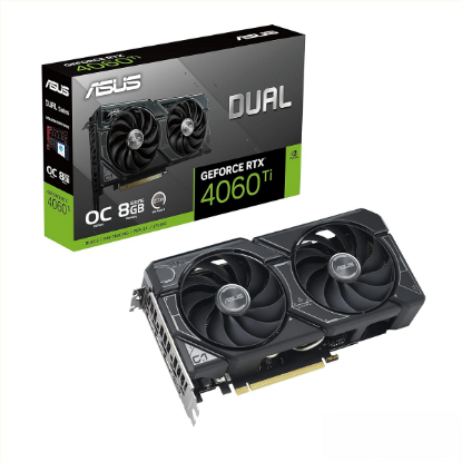 Imagen de TARJETA DE VIDEO ASUS DUAL GEFORCE RTX 4060 TI 8GB GDDR6 PCIE 4.0 - DLSS 3 - HDMI