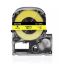 Imagen de CINTA ETIQUETA GENERICA AMARILLA 12MM 8M PARA EPSON LABELWORKS LW-400 LW-300 LW-700