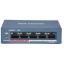 Imagen de SWITCH ETHERNET PARA ESCRITORIO DE 5 PUERTOS 10/100 4X RJ45 POE + 1X RJ45  HIKVISION DS-3E0105P-E/M(B)
