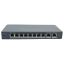 Imagen de SWITCH ETHERNET PARA ESCRITORIO DE 10 PUERTOS 8X RJ45 GIGABIT POE + 2X RJ45 GIGABIT  HIKVISION DS-3E1510P-EI/M