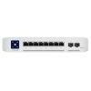 Imagen de SWITCH CAPA 3 UBIQUITI UNIFI ENTERPRISE DE10 PUERTOS - 8 PUERTOS 2.5GBPS POE 120W  + 2 PUERTOS SFP DE 2GBPS