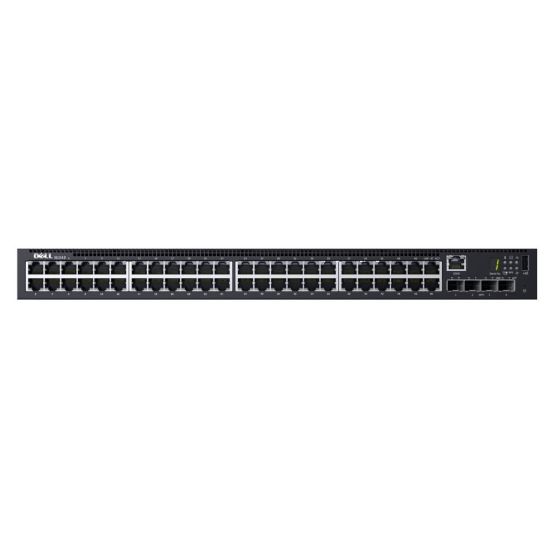Imagen de SWITCH ADMINISTRABLE CAPA 2 DELL NETWORKING N1548P DE 48 PUERTOS GIGABIT POE+ Y 4 SFP+ 10GBE