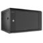 Imagen de GABINETE DE PARED FIJO Y SEMI-ENSAMBLADO 4U 19” 60CM FONDO PUERTA DE VIDRIO