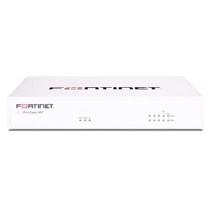 Imagen de ROUTER DE RED CON SEGURIDAD Y CORTAFUEGOS FORTINET FORTIGATE FG-40F 5 PUERTOS GIGABIT NO INCLUYE LICENCIA