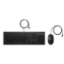 Imagen de KIT COMBO TECLADO Y MOUSE CON CABLE HP 225