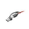 Imagen de AURICULAR HP POLY BLACKWIRE 3220 ESTEREO PNC MIC OMNIDIRECCIONAL ALAMBRICO - USB-C - ADAPTADOR USB-A