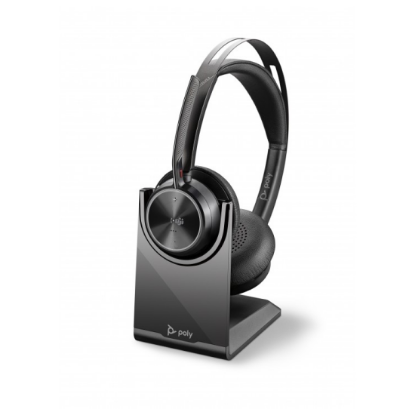 Imagen de AURICULAR HP POLY VOYAGER FOCUS 2 ESTEREO ANC MIC 2 - USB A - CONEXION INALAMBRICA 