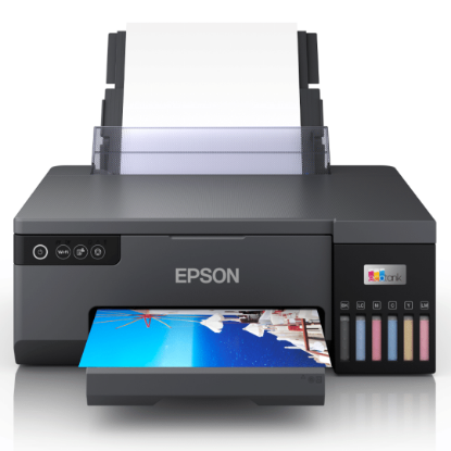 Imagen de IMPRESORA MULTIFUNCION INALAMBRICA EPSON ECOTANK L8050 - 22PPM - 5760DPI - SNMP-HTTP-DHCP-APIPA