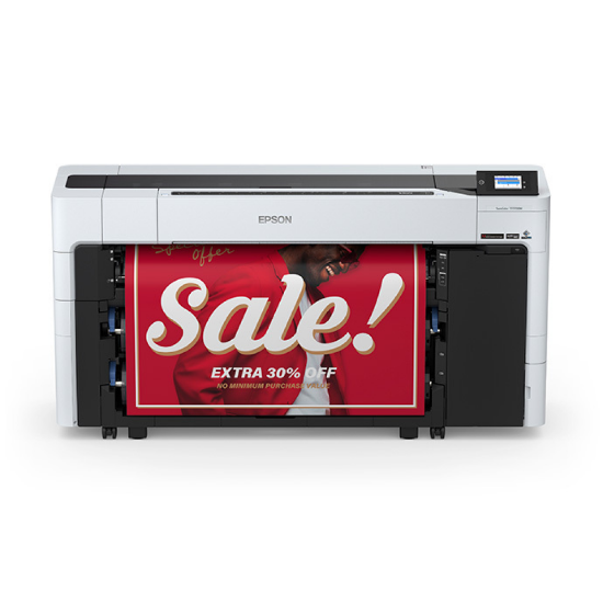 Imagen de IMPRESORA MULTIFUNCION DE GRAN FORMADO EPSON SURECOLOR T7770DM - 44" - 2400 X 1200 DPI - USB