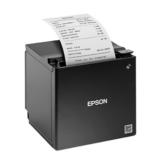 Imagen de IMPRESORA TERMICA EPSON TM-M30III-052 - USB - 203 X 203 DPI - NEGRA