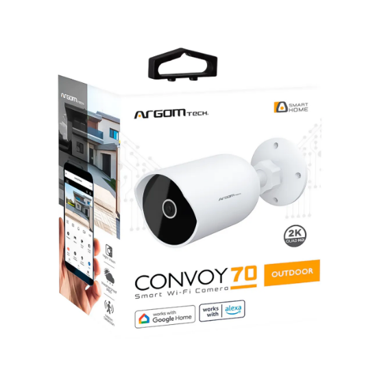 Picture of CAMARA INTELIGENTE DE SEGURIDAD CONVOY 70 - WIFI - 2K QHD PARA EXTERIORES