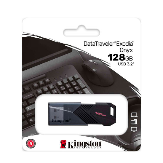 Picture of FLASH PEN DRIVE DATATRAVELER EXODIA ONYX 256GB USB 3.2