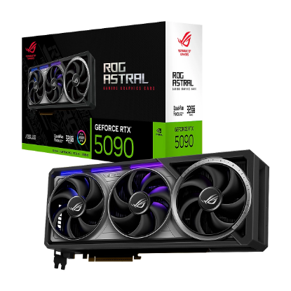 Imagen de TARJETA DE VIDEO ASUS ROG ASTRAL RTX 5090 32GB GDDR7 - HDMI - 3DP - 3VENT - PCIE 5.0