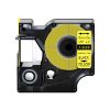 Imagen de CINTA GENERICA TERMOENCOGIBLE PARA DYMO RHINO 4200/5200/6000 18056 12MM X 1.5M AMARILLO - NEGRO